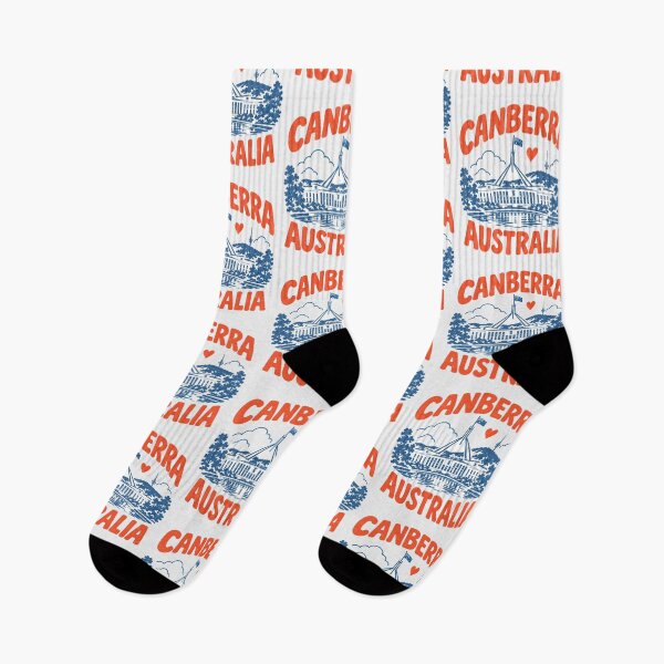 Item preview, Canberra Australia Retro City designed and sold by HowToCanadian.