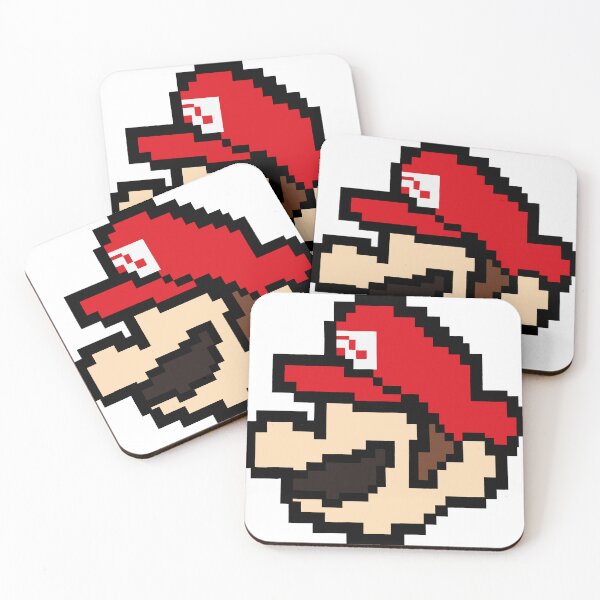 Item preview, Mario 8 bit pixel art  designed and sold by Arty Tees .