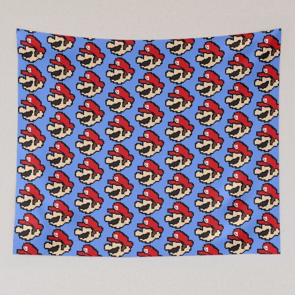 Item preview, Mario 8 bit pixel art  designed and sold by Arty Tees .