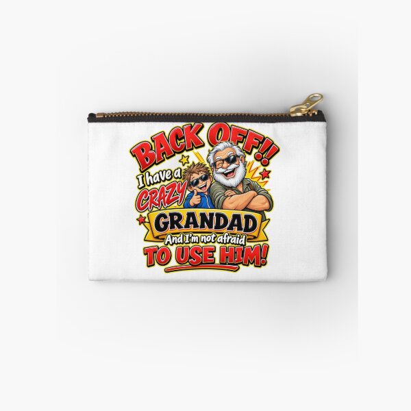 Item preview, Funny Crazy Grandad & Grandson Gift – Back Off Grandpa designed and sold by mygiftideas.