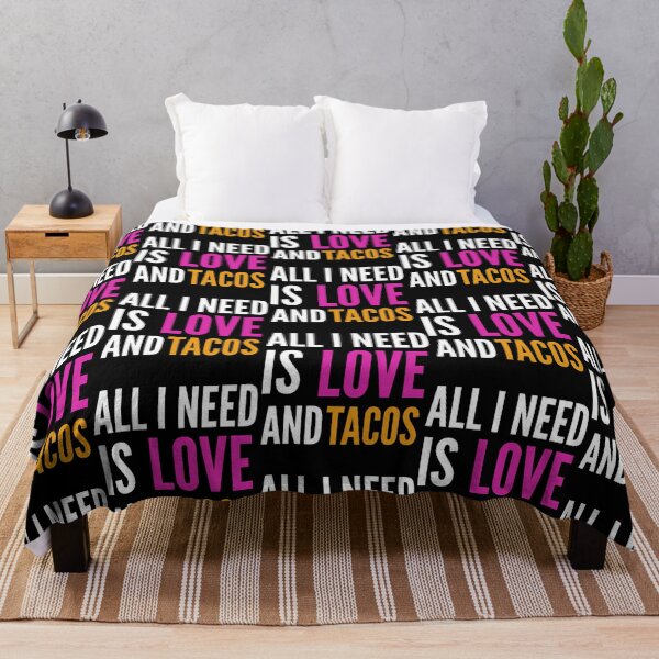 Item preview, All I Need Is Love And Tacos designed and sold by kynlie-luker.