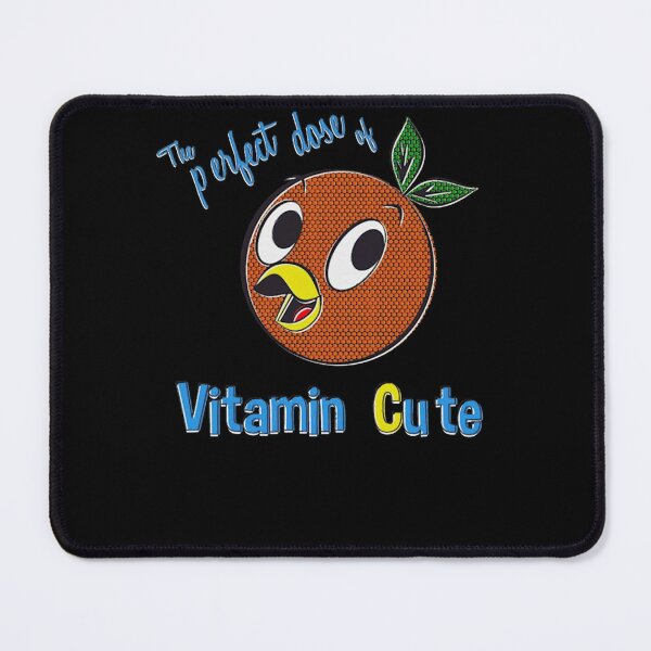 Item preview, Cute Cartoon Orange Fruit Vitamin Typography designed and sold by HeleneBaier.
