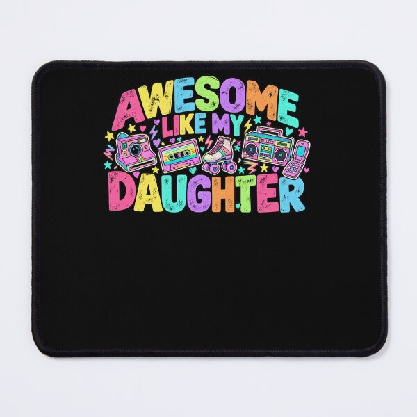 Item preview, Awesome Like My Daughter Mom Dad designed and sold by drawwiika+44.