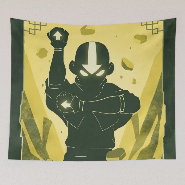 Item preview, Aang Earthbending in Action designed and sold by IdeallArts.