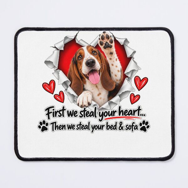 Item preview, Funny Basset Hound Dog Sofa Quote designed and sold by luu phong.