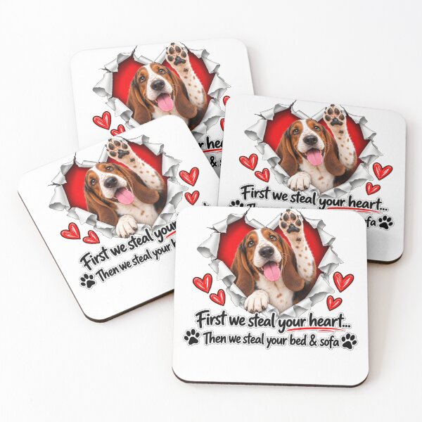 Item preview, Funny Basset Hound Dog Sofa Quote designed and sold by luu phong.