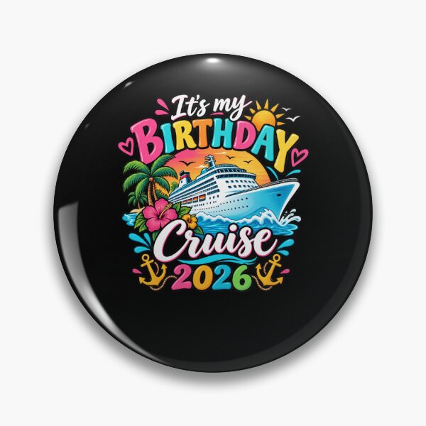 Item preview, It's My Birthday Cruise 2026 Cruise Lover Vacation Travel designed and sold by drawwiika+44.