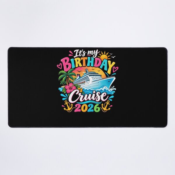 Item preview, It's My Birthday Cruise 2026 Cruise Lover Vacation Travel designed and sold by drawwiika+44.