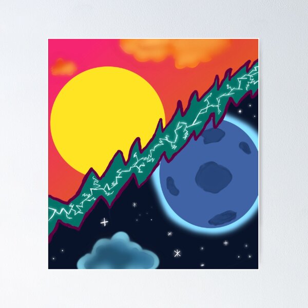 Item preview, Serene Sunset and Mellow Midnight designed and sold by Spaceuser2.