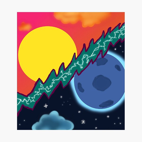 Item preview, Serene Sunset and Mellow Midnight designed and sold by Spaceuser2.
