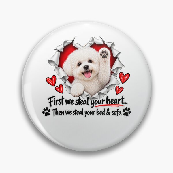 Item preview, Funny Bichon Frise Dog Sofa Quote designed and sold by luu phong.