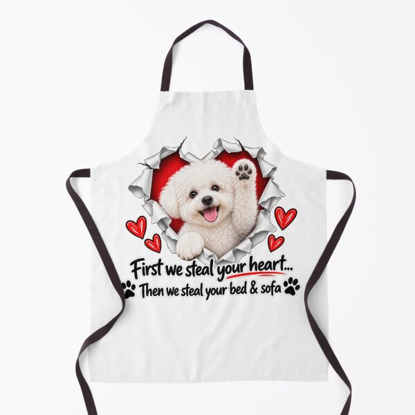 Item preview, Funny Bichon Frise Dog Sofa Quote designed and sold by luu phong.