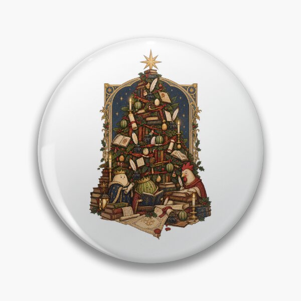 Item preview, Christmas Tree of Books and Ink designed and sold by Hermandad-dlt.