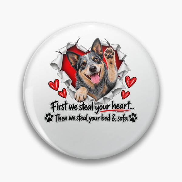 Item preview, Funny Blue Heeler Dog Sofa Quote designed and sold by luu phong.