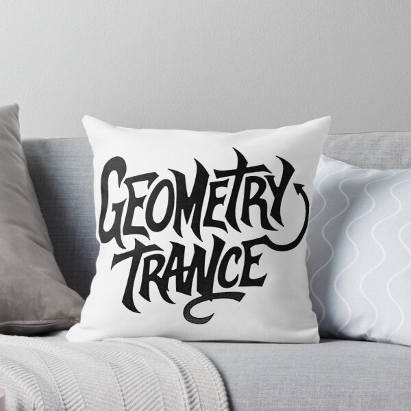 Item preview, GEOMETRY TRANCE: Bold Black Ink Hand Lettering designed and sold by Qubivibe.