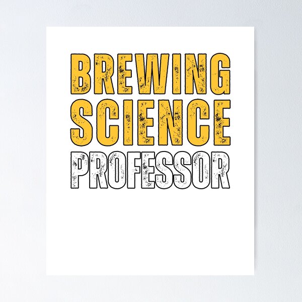 Item preview, Brewing Science Professor designed and sold by domostore.