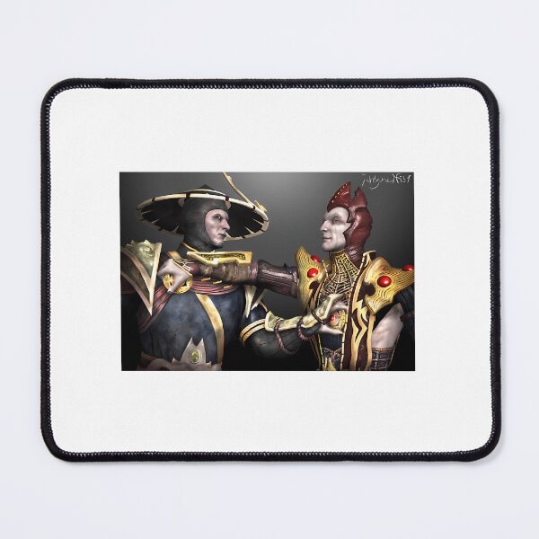 Item preview, Duplicates - Dark Raiden And Corrupted Shinnok designed and sold by hassan-cummins.