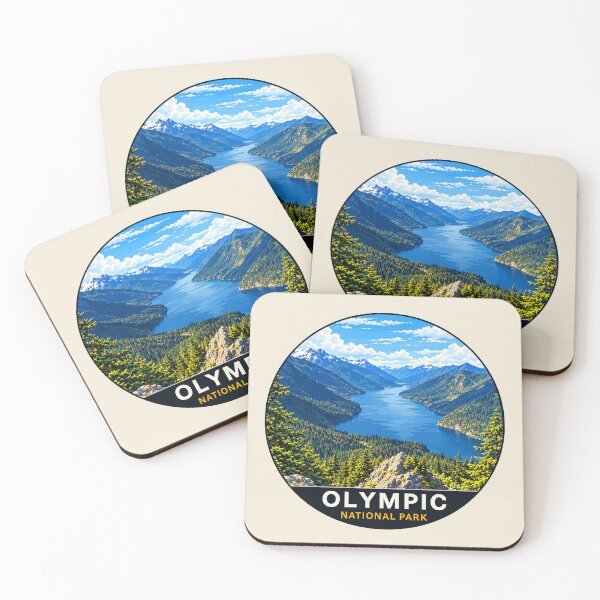 Item preview, Olympic National Park Sticker, Washington designed and sold by Gideon Emmerich.