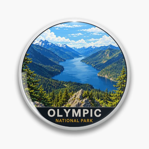 Item preview, Olympic National Park Sticker, Washington designed and sold by Gideon Emmerich.