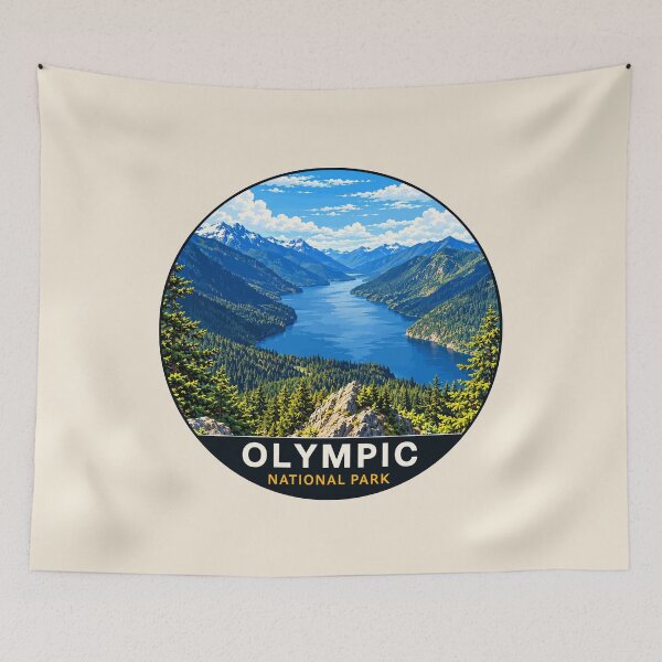Item preview, Olympic National Park Sticker, Washington designed and sold by Gideon Emmerich.