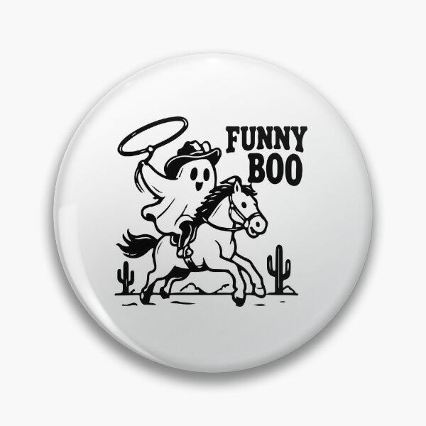 Item preview, Funny Boo Cowboy Ghost Riding Horse designed and sold by Brexmore3.