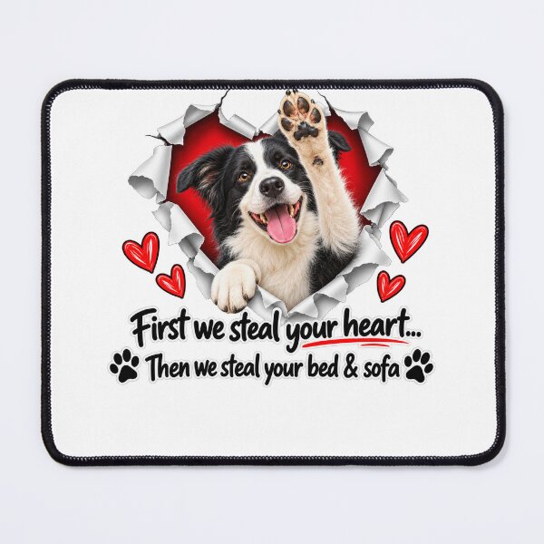 Item preview, Funny Border Collie Dog Sofa Quote designed and sold by luu phong.