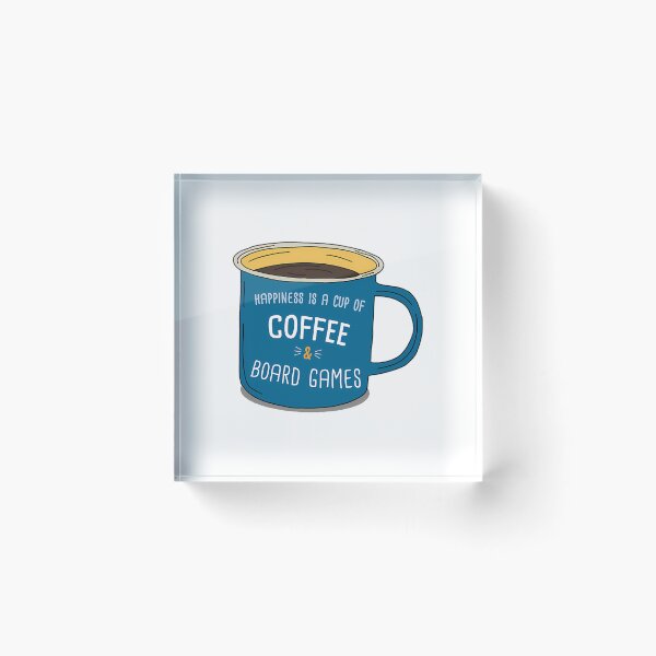 Item preview, Board Games  Coffee Is Happiness designed and sold by AmelindaSmith.