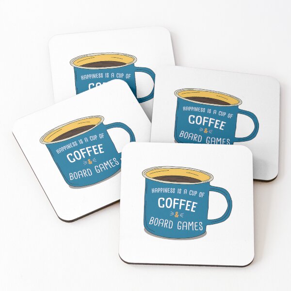 Item preview, Board Games  Coffee Is Happiness designed and sold by AmelindaSmith.