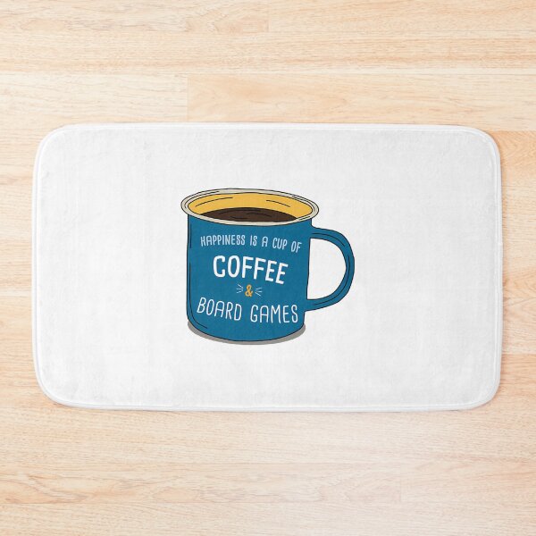 Item preview, Board Games  Coffee Is Happiness designed and sold by AmelindaSmith.