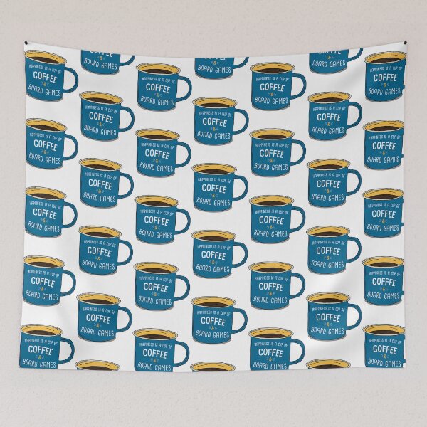 Item preview, Board Games  Coffee Is Happiness designed and sold by AmelindaSmith.