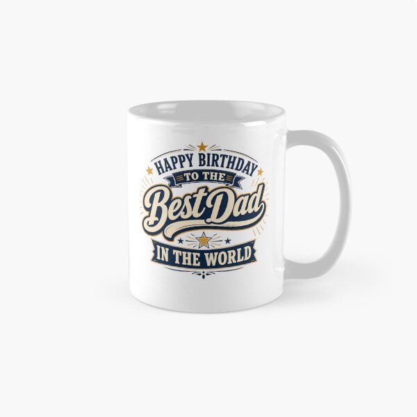 Item preview, Happy Birthday To The Best Dad In The World designed and sold by GoodPlaceToShop.