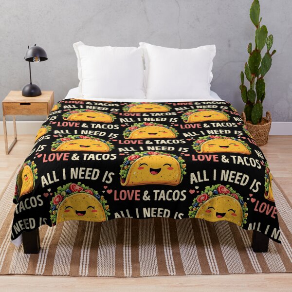 Item preview, All I Need Is Love And Tacos Funny Valentines Day designed and sold by kynlie-luker.