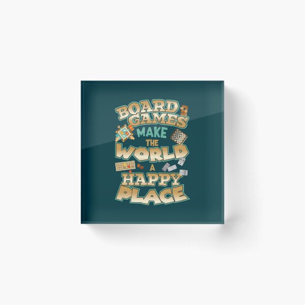 Item preview,  Board Games Make The World A Happy Place designed and sold by AmelindaSmith.