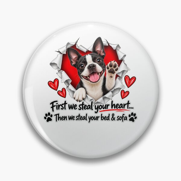 Item preview, Funny Boston Terrier Dog Sofa Quote designed and sold by luu phong.