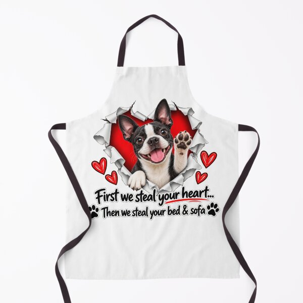 Item preview, Funny Boston Terrier Dog Sofa Quote designed and sold by luu phong.