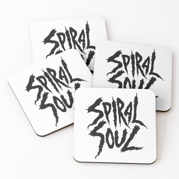 Item preview, Spiral Soul Hand Lettering Art - Bold Black Ink Typography designed and sold by Qubivibe.