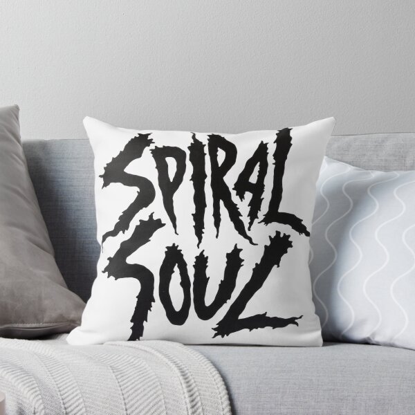 Item preview, Spiral Soul Hand Lettering Art - Bold Black Ink Typography designed and sold by Qubivibe.