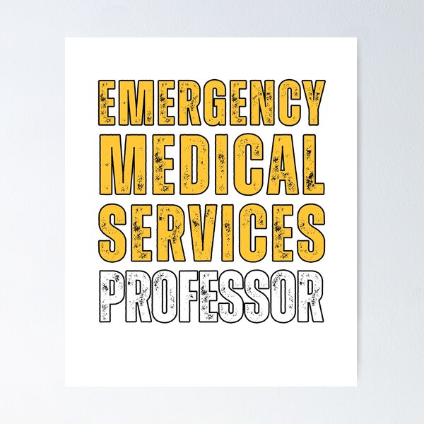 Item preview, Emergency Medical Services Professor designed and sold by domostore.