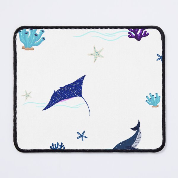 Item preview, Cute Ocean Animals Underwater Pattern designed and sold by Ceylo Art.