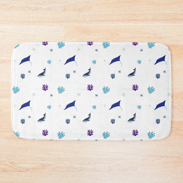 Item preview, Cute Ocean Animals Underwater Pattern designed and sold by Ceylo Art.
