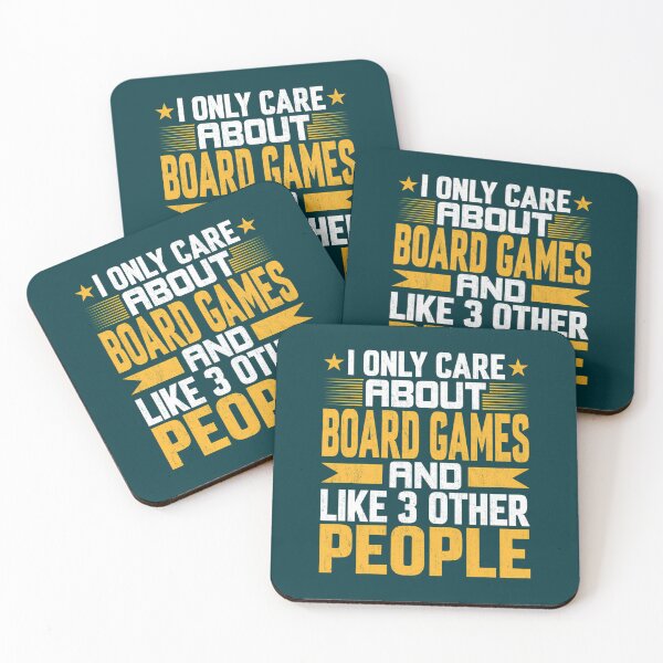 Item preview, I Only Care About Board Games And Like Other 3 People designed and sold by AmelindaSmith.