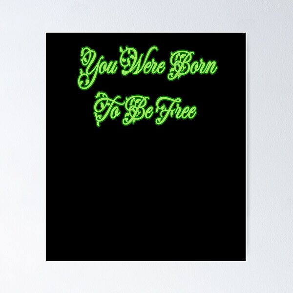 Item preview, Born to be free  designed and sold by Day10Machine.
