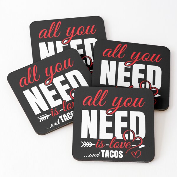 Item preview, All I Need Is Love And Tacos Funny designed and sold by kynlie-luker.