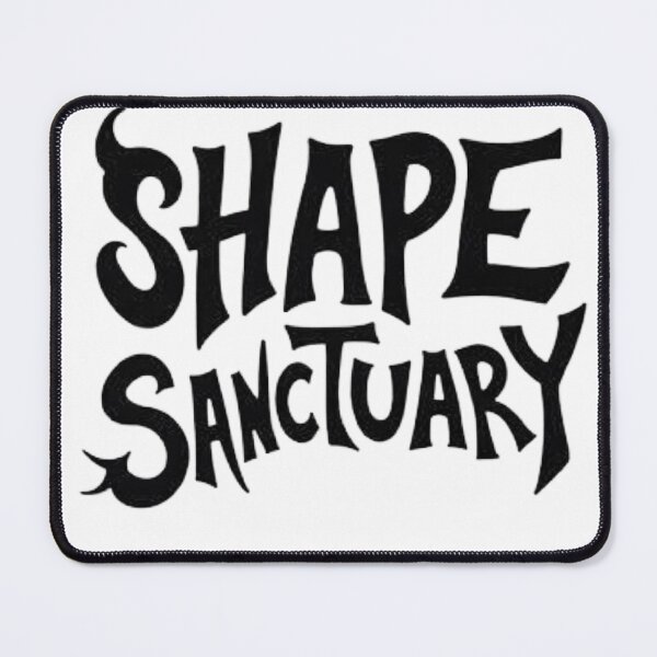 Item preview, SHAPE SANCTUARY: Bold Black Ink Hand Lettering designed and sold by Qubivibe.