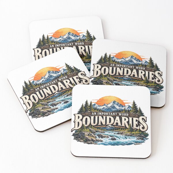 Item preview, Boundaries – Mountain Adventure Vintage Art designed and sold by JanChryzostom.