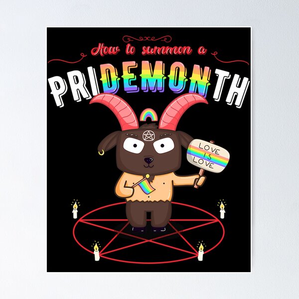 Item preview, Pridemonth Gay Demon designed and sold by bourg-libbie.