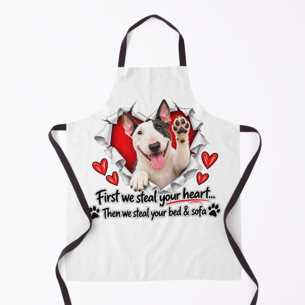 Item preview, Funny Bull Terrier Dog Sofa Quote designed and sold by luu phong.