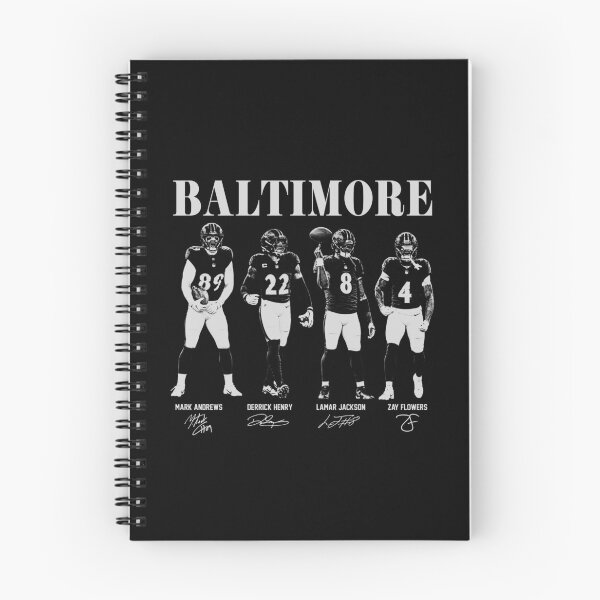 Item preview, Baltimore Football Four Star Players designed and sold by AnanamorphArter.