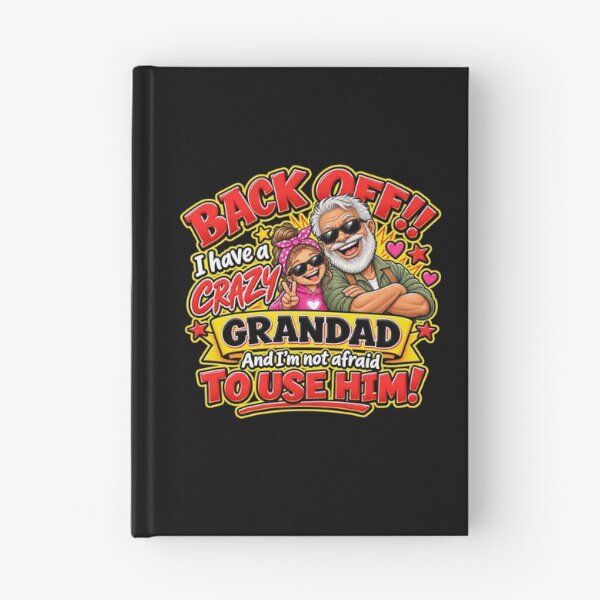 Item preview, Funny Crazy Grandad & Granddaughter Gift – Back Off Grandad designed and sold by mygiftideas.