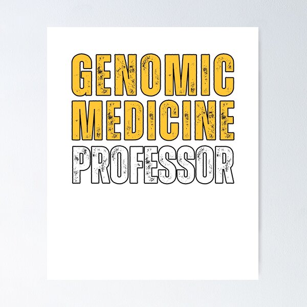 Item preview, Genomic Medicine Professor designed and sold by domostore.